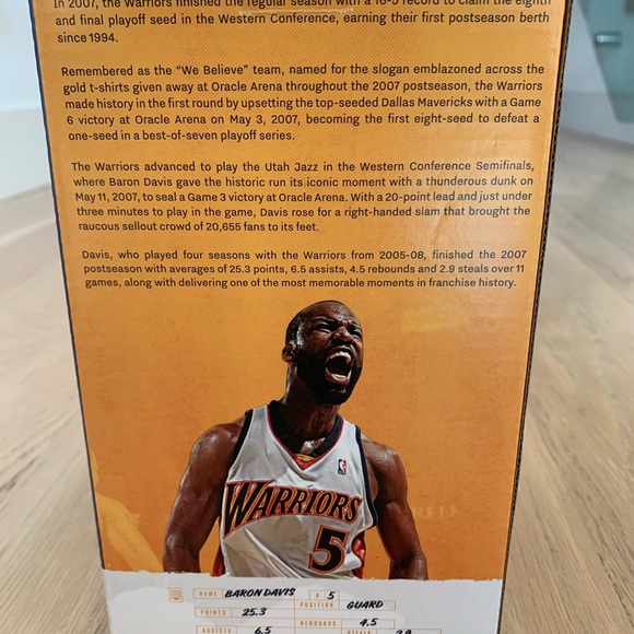 Warriors Baron Davis bobble head - Picture 5 of 5